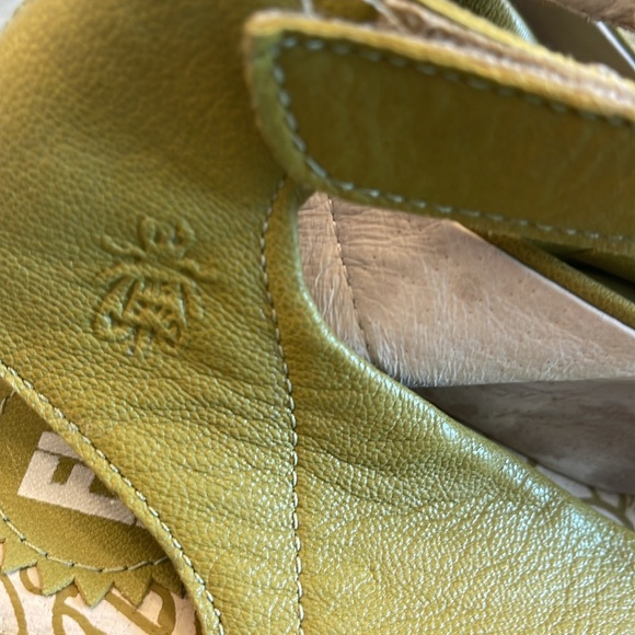 FLY London Shoes/Wedges/Ankle Strap/Velcro Closure/comfort - Picture 3 of 9